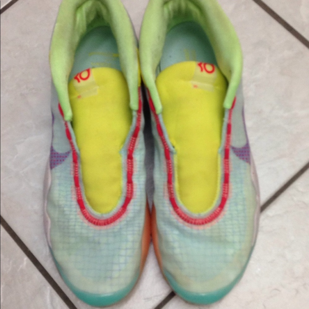 KD 12 EYBL peach Jam basketball shoes